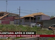 Jovem é estuprada em terreno baldio após fazer o Enem