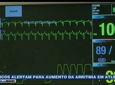 Médicos alertam para aumento da arritmia em atletas