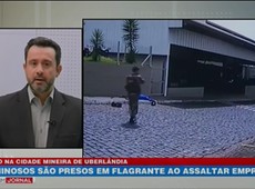 Criminosos são presos em flagrante ao assaltar empresa