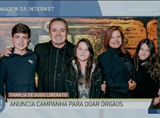 Família de Gugu anuncia campanha de doação de órgãos