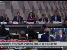Senadores tentam votar projeto de prisão após 2ª instância