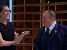 Paola e Jacquin tiram sarro do menu de Fogaça