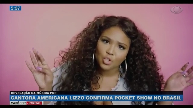 Cantora americana Lizzo confirma pocket show no Brasil