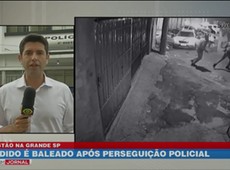 Bandido é baleado após perseguição policial na Grande SP