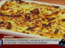 Veja como fazer uma 'lasanha que você nunca viu na vida'