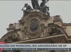Atrações do Municipal no aniversário de SP
