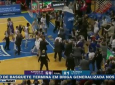 Jogo de basquete termina em briga generalizada nos EUA