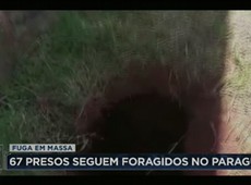 9 são recapturados após fuga de cadeia no Paraguai