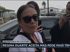 Regina Duarte pede mais tempo para oficializar cargo