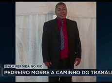 Pedreiro morre a caminho do trabalho no Rio