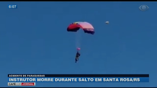 RS: Instrutor Morre Durante Salto Em Santa Rosa | Vídeos Band