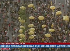 Mais de 500 pessoas detidas no Carnaval em São Paulo