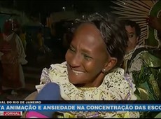 Grupos especiais abrem desfile das escolas de samba no RJ