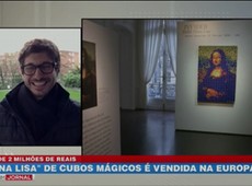 “Mona Lisa” de cubos mágicos é vendida na Europa