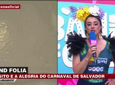 Catia Fonseca revela estar dormindo pouco em Salvador