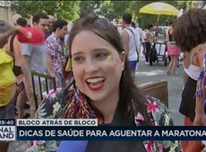Maratona de Carnaval exige cuidados com a saúde