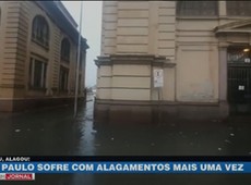São Paulo sofre com alagamentos em decorrência das chuvas