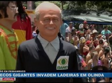 Bonecos gigantes invadem ladeiras em Olinda