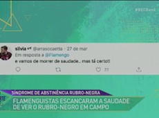Flamenguistas declaram saudade de jogos do rubro-negro