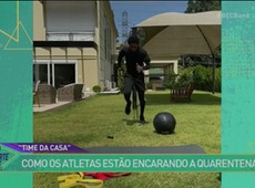 Como os atletas estão encarando a quarentena?