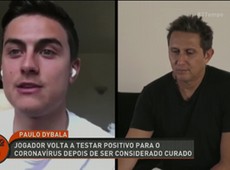 Dybala volta a testar positivo para o coronavírus