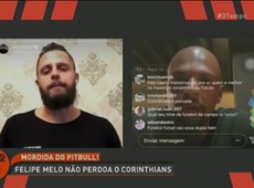 Felipe Melo não perde a oportunidade e alfineta Corinthians
