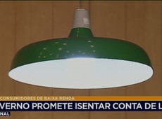 Governo federal promete isentar conta de luz