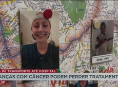 Sem transporte, crianças com câncer podem perder tratamento