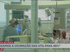 92% dos leitos de UTI estão ocupados na capital de SP