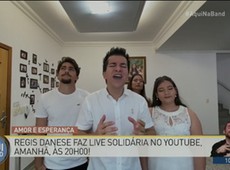Regis Danese faz live solidária no YouTube neste sábado