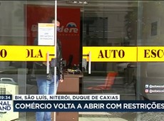 Comércio pelo Brasil volta a reabrir com restrições