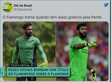 Redes sociais bombam com título do Fluminense sobre o Flamengo
