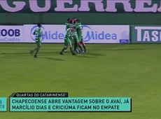 Chapecoense vence Avaí e abre vantagem nas quartas