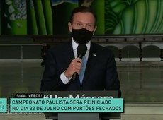 Governo define volta do Paulistão com protocolos de segurança