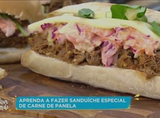 Aprenda a fazer sanduíche especial de carne de panela