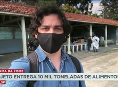 Projeto entrega 10 mil toneladas de alimentos