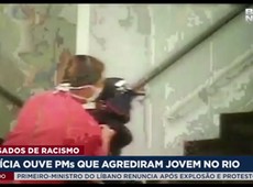 Polícia ouve PMs que agrediram jovem no Rio