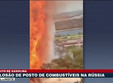 Explosão de posto de combustíveis na Rússia