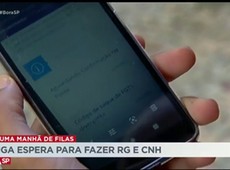 Longa espera para fazer RG e CPF
