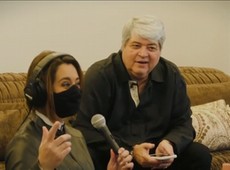 Catia e Matilde invadem programa do Datena na rádio
