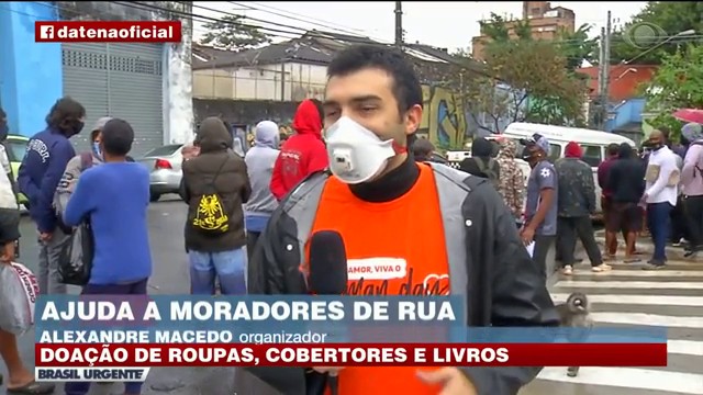 AÇÃo SolidÁria Ajuda Moradores De Rua Vídeos Band 5486