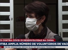 Curitiba amplia número de voluntários para testagem de vacina