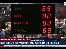 Impeachment de Witzel vai seguir na Alerj