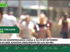 Número de desempregados chega a 13,5 milhões em setembro