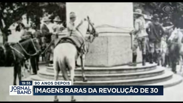 90 anos depois, são liberadas imagens raras da Revolução de 30 Reprodução TV