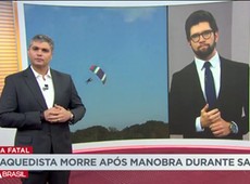 Paraquedista morre após manobra durante salto