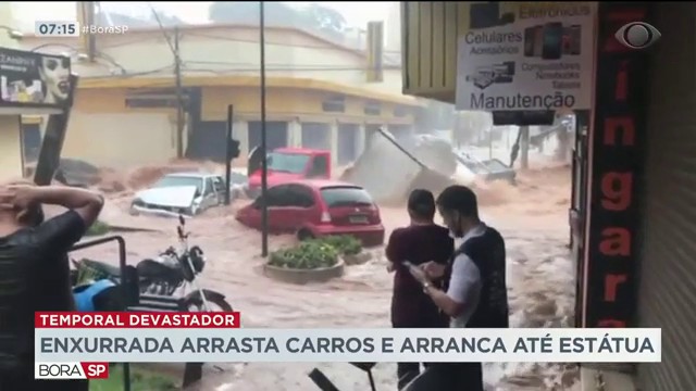 Temporal devastador em São Carlos | Band