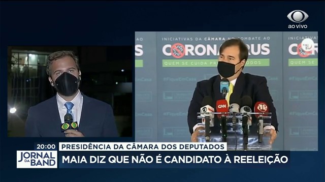 Maia diz que não é candidato à reeleição na Câmara Reprodução TV