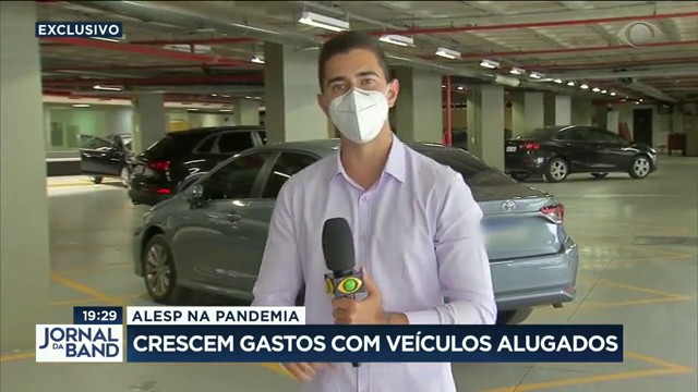 SP: Em plena pandemia, cresce gasto de deputados com veículos alugados Reprodução TV