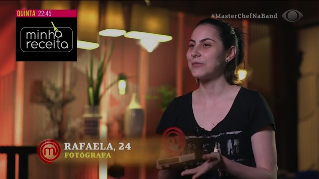 Rafaela vence o MasterChef e sonha em abrir próprio bristô Reprodução TV